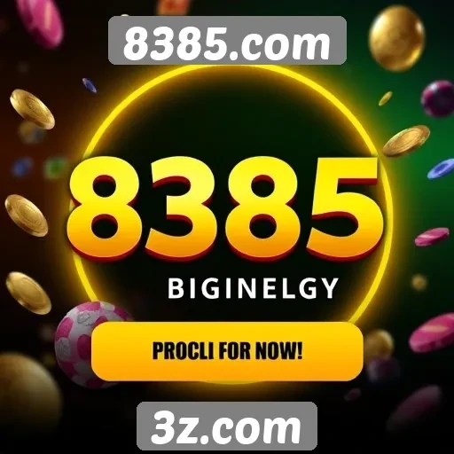 Promoções e bônus oferecidos por 8385.com